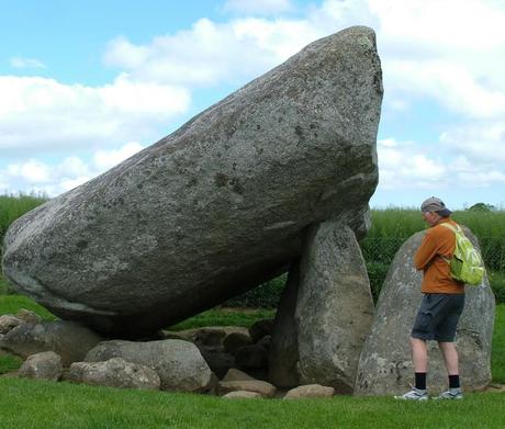bob checks out the brownshill portal tomb - county carlow - ireland
