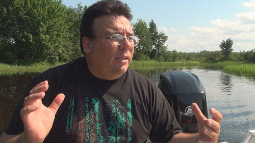 Ojibwe Chief Calls for Non-Violence