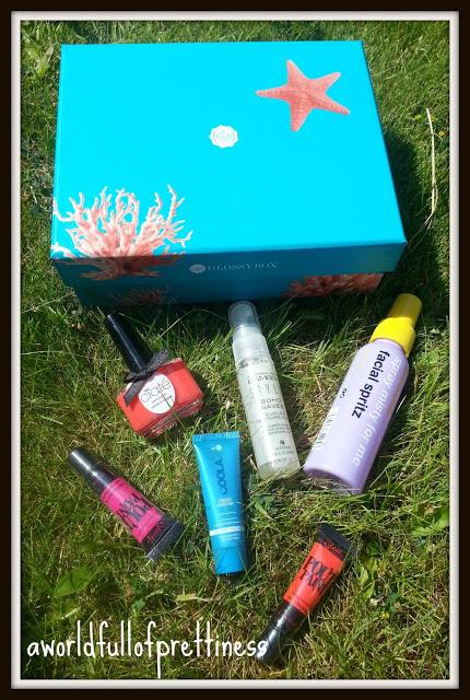 July's Glossybox - 'Seaside Splash'