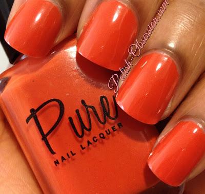 Pure Nail Lacquer - Swatches and Review (Part 1)