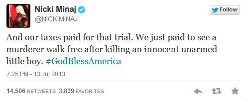 #NOJUSTICENOPEACE -Zimmerman's Address Posted As Twitter Reacts To Zimmerman Not Guilty Verdict