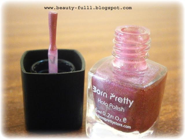 Pink Holo Nail Polish by Born Pretty Store