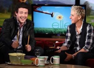 He once re-created his charming Glee audition during an appearance on Ellen.