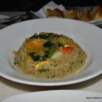 Quinoa and stir-fried vegetables