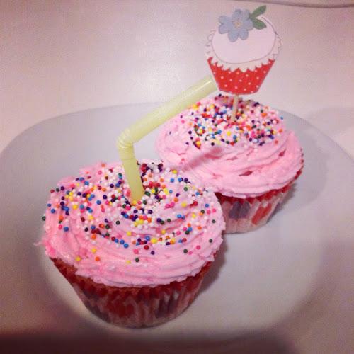 Pink Lemonade Cupcakes