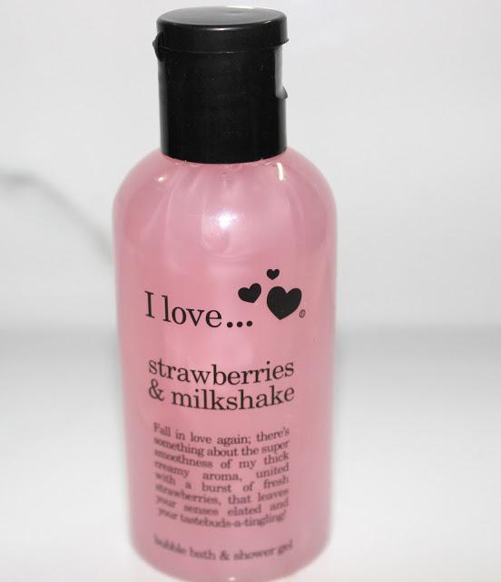 Shopping, Style and Us - I Love... Strawberries and Milkshake Shower Gel