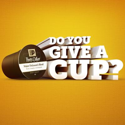 Do You Give A Cup? Peet's Coffee