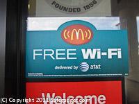 McDonalds Free Wi-Fi