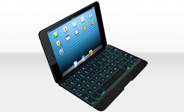 Bluetooth keyboard for iPad mini ZaggKeys Folio Cover