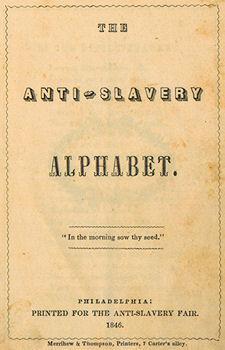 The Anti-Slavery Alphabet