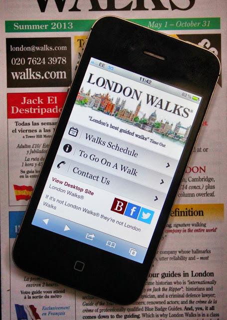 New Mobile Web Home For www.walks.com Launches Today