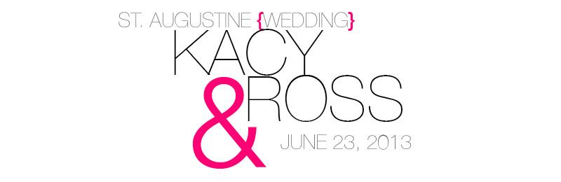 Kacy & Ross are married! // St. Augustine Wedding Photographer