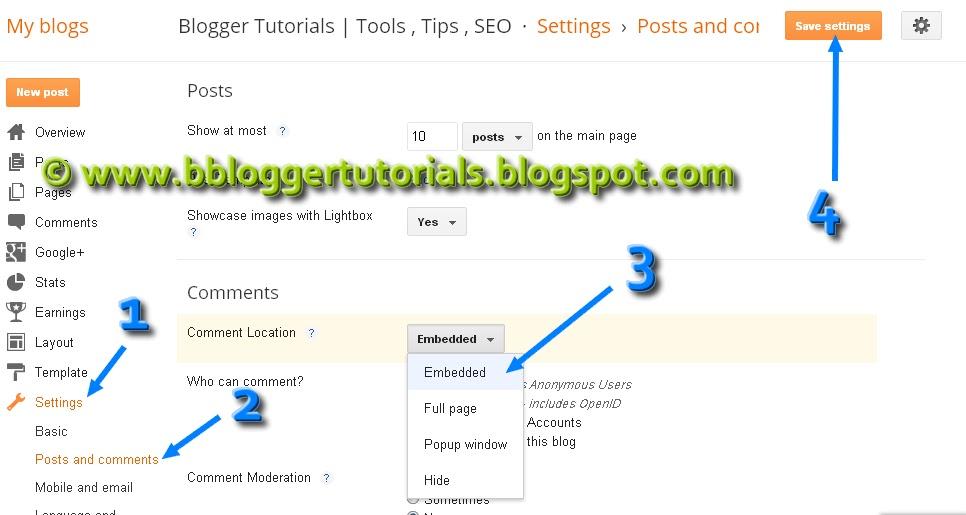 How to Add Comment Box Below Your Posts in Blogger