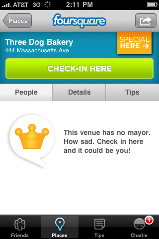 Me? Mayor of Three Dog Bakery? Imagine!