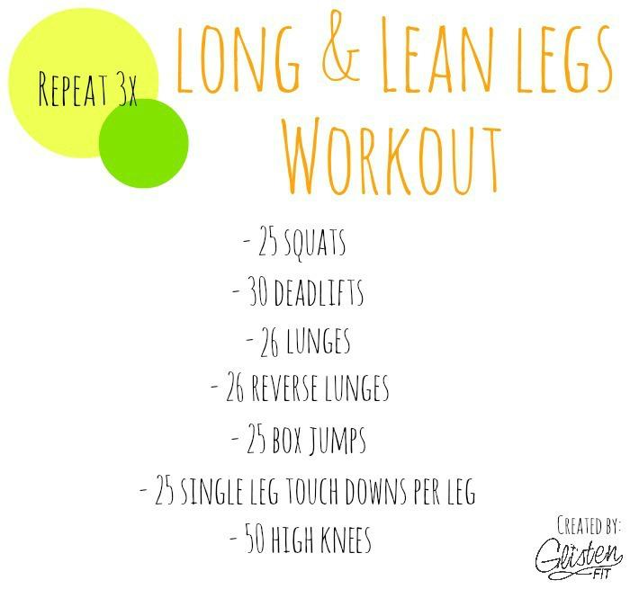 Long & Lean Legs Workout