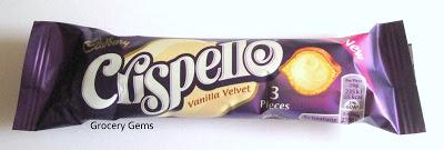 New Cadbury Crispello Vanilla Velvet