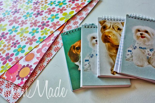 Patterned Paper Covered Notepads