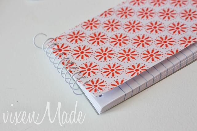 Patterned Paper Covered Notepads