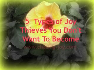 5  Types of Joy Thieves You Don't Want To Become