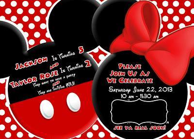 HOTDOG! Mega Mickey Mouse Birthday Party Plan