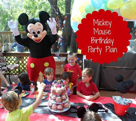 HOTDOG! Mega Mickey Mouse Birthday Party Plan