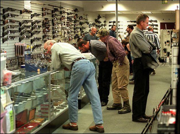 Wade's Eastside Gun Shop in Bellevue, pictured in a seattlepi.com file photo. Photo: Grant M. Haller, Seattle Post-Intelligencer / Seattle Post-Intelligencer