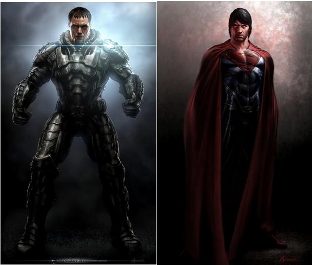 Amazing 'Man of Steel' Concept Art Shows Alternate Costume Design...