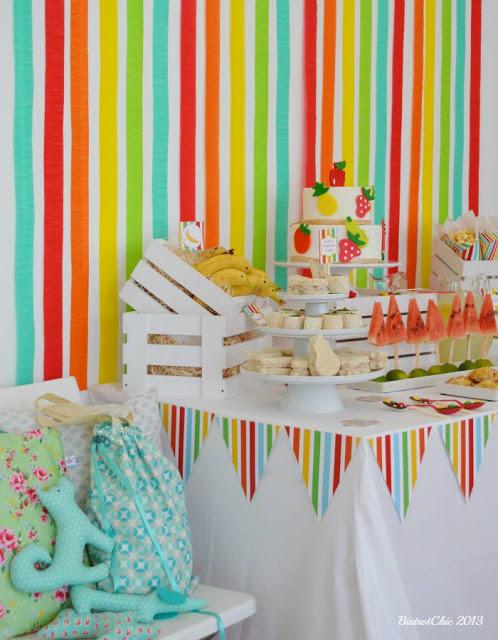 World Children's Day Bright and Colourful Table by Bistro Chic