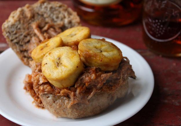 Pulled Pork and Plantains