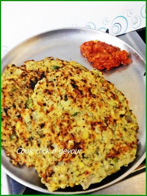 Moong dal banzi-(Moong dal flat bread)