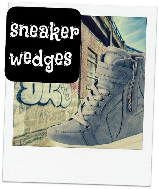 Wedge Sneakers or Sneaker Wedges? Who Cares? They Rock!