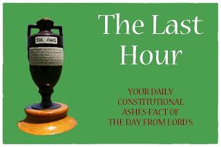 The Last Hour: The D.C's Ashes Blog From Lord's 17:07:13