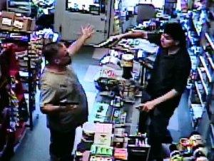 Man Pulls BB-Gun on Store Clerk, Clerk Pulls Real Gun- Guess Who Wins? (VIDEO)
