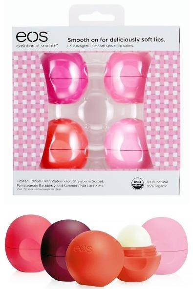 Lip Service | eos's New Basket of Fruit Balm Collection