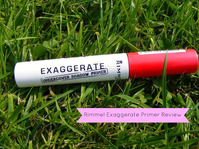 REVIEW || Rimmel Exaggerate Undercover Shadow Primer