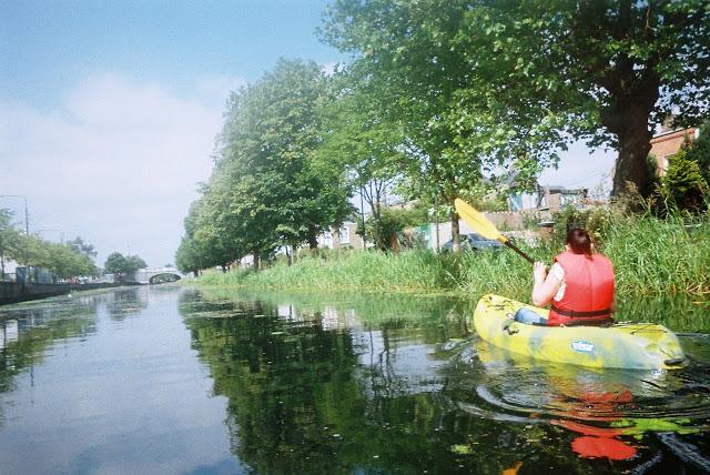 Kayaking on the Grand Canal