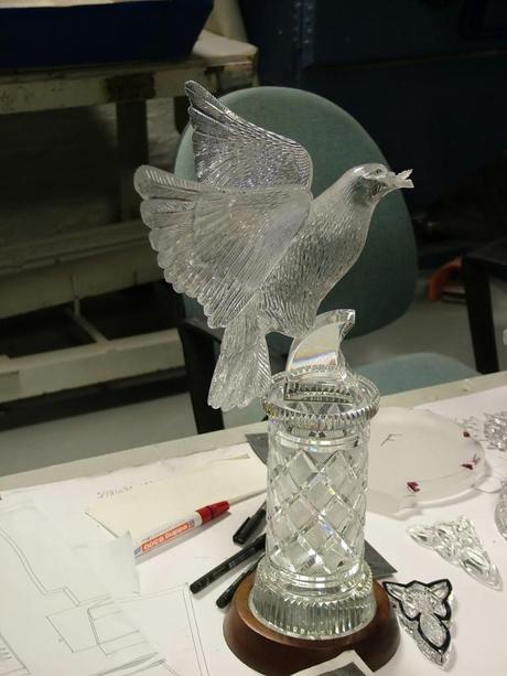 waterford crystal bird of peace - waterford - ireland