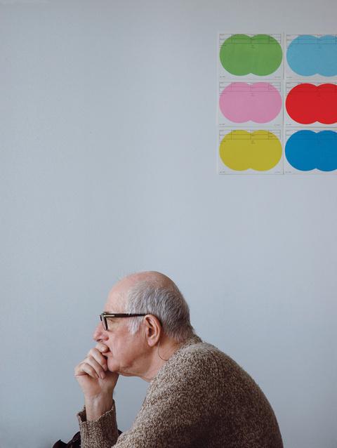 graphic designer Karel Martens portrait