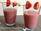 Food: Strawberry Smoothies