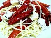 Roast Pepper, Tomato Mozzarella Linguine