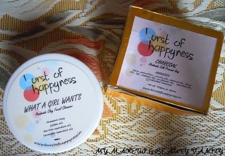 Burst of Happyness+Burst of Happyness facial cleanser+Burst of Happyness what a girl wants+homemade facial cleanser+clay face mask+clay+cleanser+charcoal+soap+natural products+organic products+oily acne prone skin+homemade soap