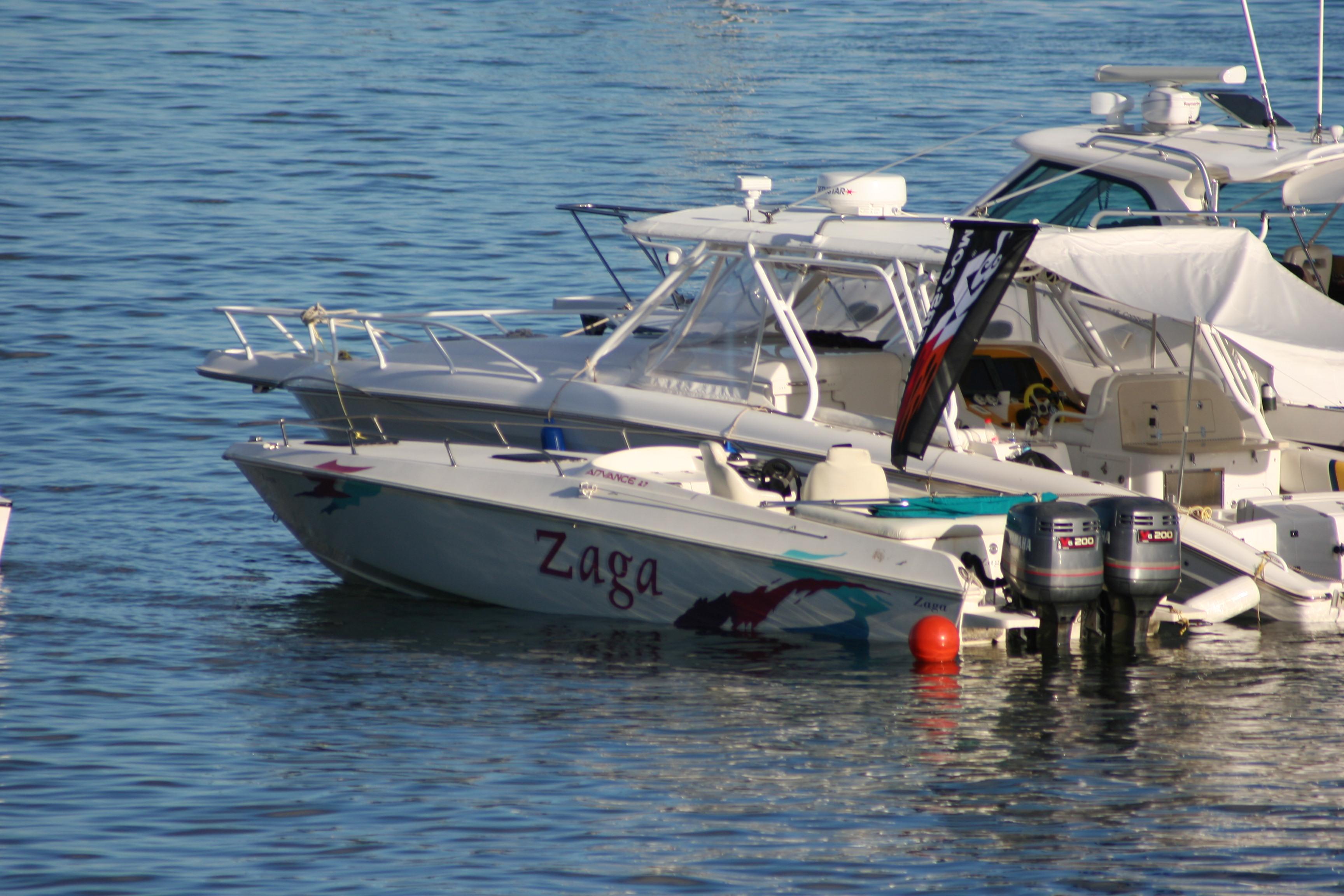Zaga - our Trini speedboat