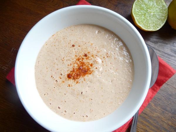 Raw Vegan Cherry Tomato Chilli Lime Soup