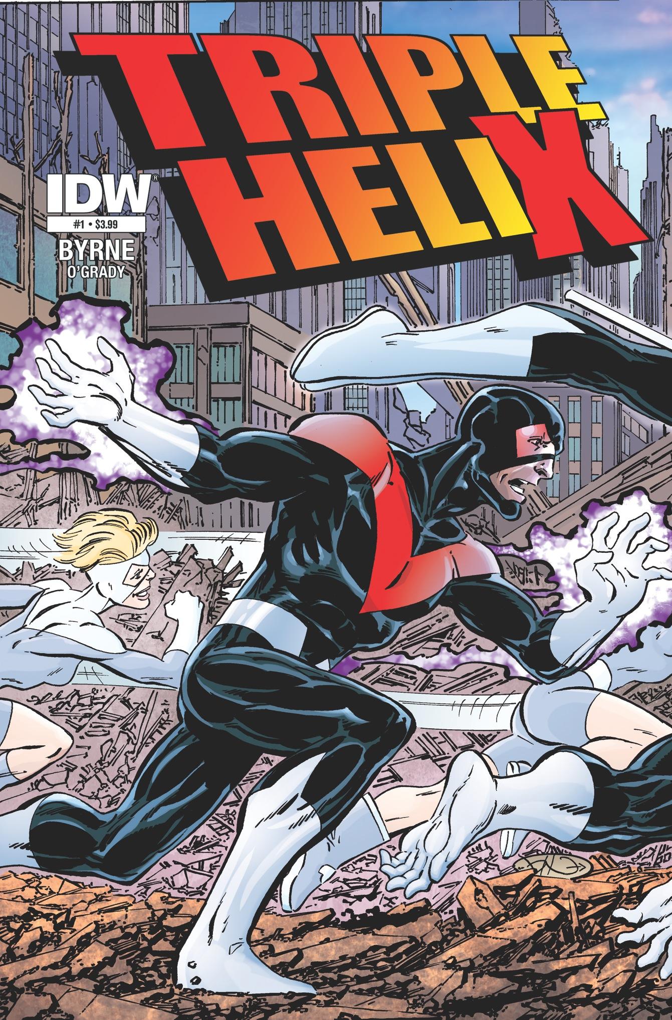 John Byrne and IDW bring us Triple Helix