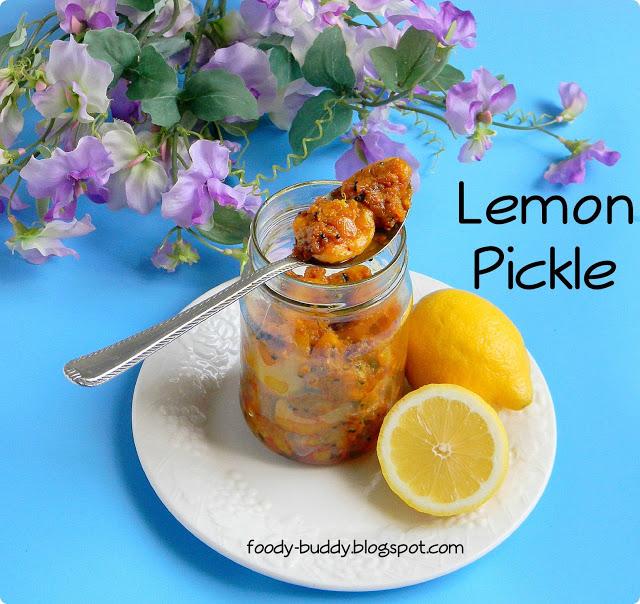 Lemon Pickle Recipe - South Indian Style
