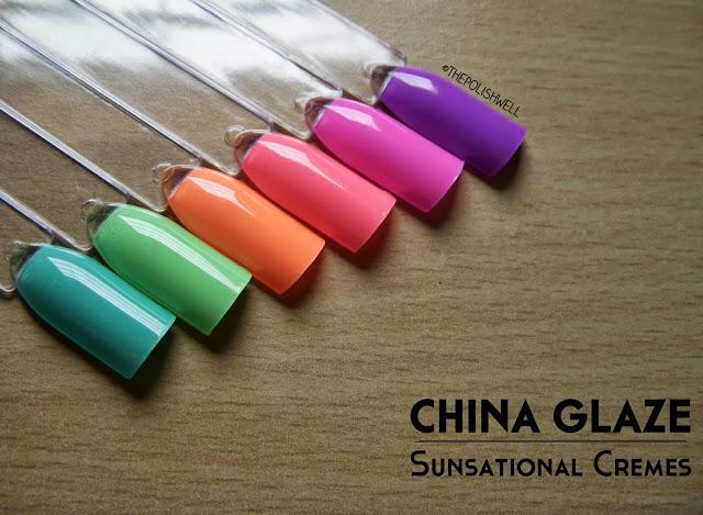 China Glaze: Sunsational Cremes