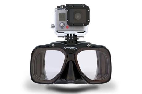 Octomask - Diving mask with GoPro mount
