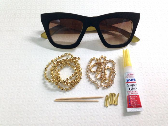 DIY: Embellished Sunglasses