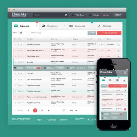 Stunning Interface Elements From Mobile Apps, Applications & Webpages