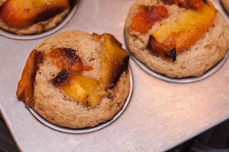 Ginger Peach Muffins with Oat Flour (8 of 8)